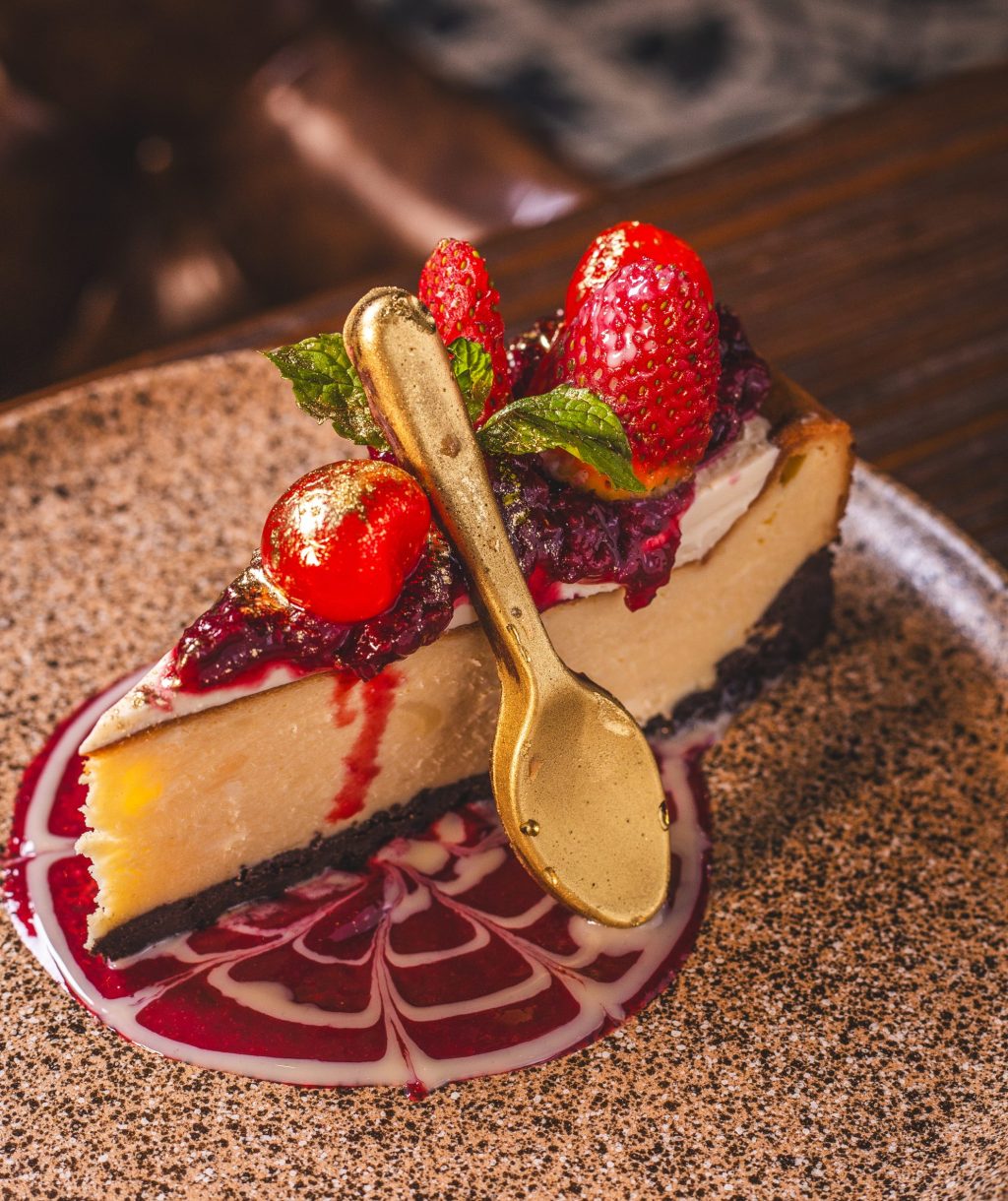 Cheesecake de frutos rojos